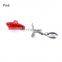 In Stock 12g Rotating Metal  3D Eyes VIB vibration Bait Spinner Spoon Fishing Lures