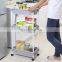 2021  High quality  plastic pp corner storage shelf