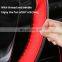 Luxury super fiber Leather Steering Wheel Cover Interior Decorate 15 Inch Universal Anti-Slip Sport style Steering Wheel Cover