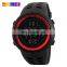 SKMEI 1251 Men Digital Wristwatch Hot Sale Multifunctional Men Sport Watch 12/24 Hour LED Digital for man