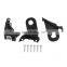 A pair of Headlight bracket repair kit for Fiat 500 OEM 51816682 51816681