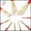 High Quality Private Label Wooden Handle White Hair Makeup Brush Set