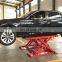 CE approved in-ground mounted double portable car lift in stock scissor car lifts
