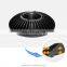 Selling Led 110mm Diameter Round Copper Pin Fin Heatsink With Black Anodizing For Mr16 Led High Bay Housing