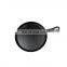 Cast Iron Enameled Oval White Probe Double Japanese Electric Skillet
