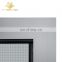 Australia Standard soundproof and waterproof 2 tracks white grill double glazing Aluminum Sliding window