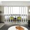 Custom and High Quality Frameless Glass Door Price Bifold Patio Plastic Steel Door Folding PVC Cafe Doors 3D Model Design Mall