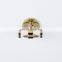 Experienced Manufacturer Certificated Gold Plating Zinc Alloy Clothes Hanger Wall Mount Rack Coat Hook Wall Clothes Hooks