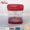 Retangular printing food grade plastic airtight cereals container