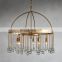 Modern Globe Decorative Lights Pendant Lamps Home Decor LED Chandelier Modern Glass Bubble Ball Chandelier