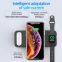 3 in 1 Wireless Charging Station 15W Fast Wireless Charger Stand Phone Holder for Smart Phone Watch Earphone Output Power 5W