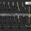 Medical orthopaedics screw aluminum case with foam cut out