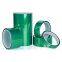High-Temperature Heat Resistant No Residue Green PET Silicone Polyester Tape for Electronic Industrial Adhesive Paper Film