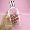 360ml clear empty special neck 12oz pet bottle for cosmetics packaging
