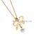 Wholesale Ballerina Necklace Latest Design Saudi Gold Jewelry Necklace