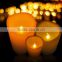 LED candles with flickering candle flame