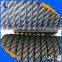 high strength black color 3 strand twisted anchor rope