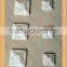 white color adhesive cable mounts tie