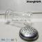 350ml Ribbed Glass Jar Screw With Cap For Spice