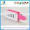 New Design Car charger with 4 USB Port 4.3A universal car adapter with usb charger