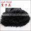 Fashion Lady leather glove wth rabbit Fur and back of three lines