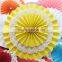 Online Supply Paper Flowers Wedding Double Layers Fan