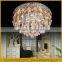 New Design big luxury Led Modern crystal Ceiling Lamp for hotel