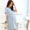 F10066A 2016 korean design loose casual short sleeve maternity dress for pregnant women