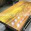 2016 Okan Style Hot Sales Right-Angle Side Natural Rose Wood Table Top