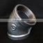 gi pipe fittings 45 degree banded pipe fitting elbow
