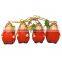 ceramic christmas ornaments santa claus craft