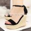 Summer styles Luxury Designer Women Platform Wedge Sandals Fashion High Heels summer women's wedge shoes                        
                                                Quality Choice
