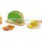 Boys Pretend Play Kitchen Toys Real-Food Appliances Wooden Toaster Set