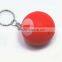 2014 smooth ball keyring/ball key chains