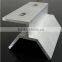 6063 t5 aluminium extrusion profile for adjustable solar mounting bracket china manufacturer with iso certificates