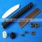 high wear resistance CNC machining parts plastic Nylon conveyer screw rod for bottle extuder