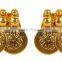 South Indian Ethnic Bollywood Jewellery Gold Plated Ginni Necklace & Earrings Set