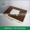 Customized luxury wooden cosmetic box packaging