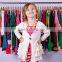 Stylish Long Sleeve ruffled children Cardigan Buttonless girls cardigan