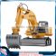 HUINA 1550 2.4GHz 15-channel electric rc toy excavator with an alloy digging bucket&lights, 680-degree rotation                        
                                                                                Supplier's Choice