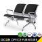 Stainless steel medical furniture hospital waiting chair with PU pad