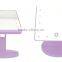 Single side 180 degree free rotating compact led vanity mirror