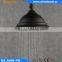Bathroom Black Round Sucker Shape Waterfall Wall Mounted Overhead Shower