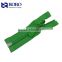 RORO14111203 #7 green nylon open-end zipper for bag