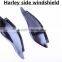 Newest high quality harley air deflector side windshield for Harley motorcycle '14-later Electra Glide Street Glide Tri Glide