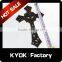 KYOK good quality hot sale America Christian cross, good price fancy design cast iron cross, beautiful wall hang home accessory