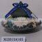 Scented Potpourri And Dried Flower In Glass Vase With Ceramic Cover