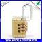 Factory directly sell OEM 2014 new product good quality brass digital padlock