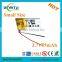 Small rechargeable and 3.7V 55mah li-polymer battery for smart band