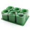 6-Cup Ice Cubes Glass Square Silicone Mold Cool Shooters Tray Dessert Jelly Cups